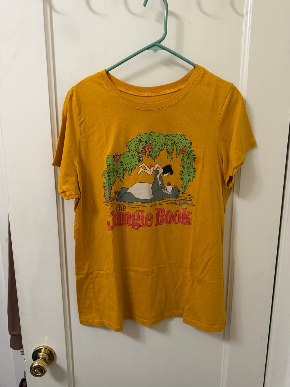 torrid Mustard Yellow Jungle Book Graphic Tee